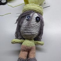 Mi proyecto del curso: Amigurumis: personas tejidas a crochet. Arts, Crafts, To, Design, Fiber Arts, Crochet, Amigurumi, and Textile Design project by Ezequiel Dias - 10.10.2023