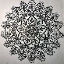Mi proyecto del curso: El arte de dibujar mandalas: crea patrones geométricos. Drawing & Ink Illustration project by mgmontserrat - 10.10.2023
