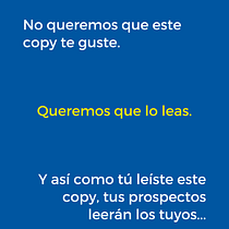 Mi proyecto del curso: Copywriting para copywriters. Advertising, Cop, writing, Stor, telling, and Communication project by diazleonalejandro89 - 10.10.2023