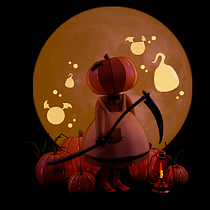 Mi proyecto del curso: Creación de personajes en 3D con Blender Ein Projekt aus dem Bereich 3D, Design von Figuren, 3-D-Modellierung, Design von 3-D-Figuren und 3-D-Design von ortegaa200529 - 10.10.2023