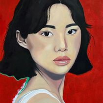 Meu projeto do curso: Introdução ao retrato realista a óleo. Projekt z dziedziny  Sztuki piękne,  Malarstwo i Malarstwo olejowe użytkownika Carolina Teixeira E Silva - 06.10.2023