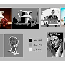 My project for course: Introduction to Digital Painting. Projekt z dziedziny  Sztuki piękne,  Malarstwo, Ilustracja c, frowa, R, sunek c, frow, Malarstwo c i frowe użytkownika b7giruba7 - 10.10.2023