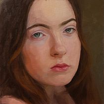 My project for course: Portrait Painting with Oil: Explore Light and Shade. Fine Arts, Painting, and Oil Painting project by Sylwia Machalica - 10.10.2023
