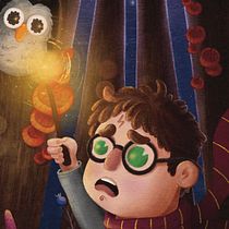 My project for course: Children’s Illustration with Procreate: Paint Magical Scenes. Ilustração digital, Ilustração infantil, Pintura digital, e Álbum ilustrado projeto de Oksana Shvedenko - 08.10.2023