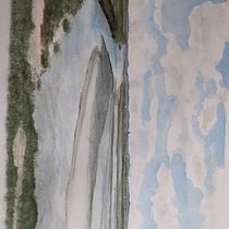 Mijn project van de cursus: Reis en aquarelleer. Projekt z dziedziny  Sztuki piękne, Sketching, R, sunek ołówkiem,  R, sunek, Malowanie akwarelą i Sketchbook użytkownika Dora Olthof - 11.10.2023