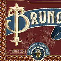 Meu projeto do curso: Criação de lettering com estilo vitoriano. Graphic Design, Packaging, Calligraph, Lettering, Poster Design, and Digital Lettering project by Bruno Henrique - 10.08.2023