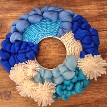 Mi proyecto del curso: Tejido en telar circular para tapices de pared coloridos. Artesanato, Design de interiores, Pattern Design, Tecido, Tecelagem, e Design têxtil projeto de sararossello73 - 10.10.2023