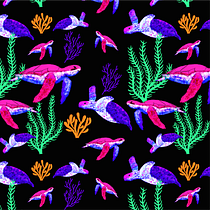 Meu projeto do curso: Design de estampa para superfície têxtil com Photoshop Ein Projekt aus dem Bereich Traditionelle Illustration, Design von Garderoben, Musterdesign, Modedesign und Digitale Illustration von hayraliege - 11.10.2023