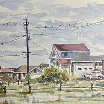My project for course: Contemporary Watercolor Landscape Painting. Fine Arts, and Watercolor Painting project by jolyaube - 10.06.2023