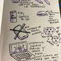 My project for course: Illustrated Life Journal: A Daily Mindful Practice. Fine Arts, Sketching, Creativit, Drawing, and Sketchbook project by julie_gumerman - 10.12.2023