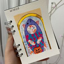 Meu projeto do curso: Ilustração com marcadores: encontre seu estilo. Un projet de Illustration traditionnelle, Peinture, B, e dessinée , et Théorie des couleurs de Beatriz Bonfanti - 11.10.2023