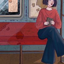 Meu projeto do curso: Pintura digital de personagens no Procreate. Projekt z dziedziny Trad, c, jna ilustracja, Projektowanie postaci, Ilustracja c i frowa użytkownika julia_vasnieski - 04.08.2023