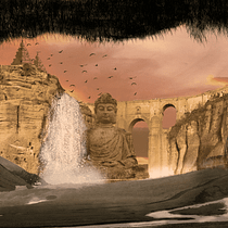 Mi proyecto del curso: Matte Painting: creando mundos fotorrealistas. Photo Retouching, Photomontage, Matte Painting, Photograph, Photograph, Post-production, and Digital Photograph project by cuadraditosdelanona - 10.12.2023
