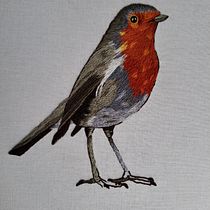 Mi proyecto del curso: Pintar con hilo: técnicas de ilustración textil. Ilustração tradicional, Bordado, e Design têxtil projeto de Lilian Mariela - 14.10.2023
