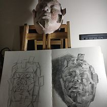 My project for course: Graphite Drawing Techniques for Planar Portraiture. Fine Arts, Sketching, Drawing, Portrait Drawing, Realistic Drawing, and Artistic Drawing project by medinajetjet - 10.13.2023