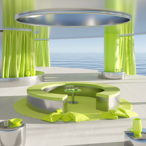 Mi proyecto del curso: ArchViz de interiores surrealistas por @tapi3000. Un projet de Architecture, Architecture d'intérieur, Architecture numérique , et ArchVIZ de nacho3000 - 15.10.2023