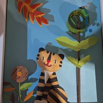 Mi proyecto del curso: Ilustraciones con volumen en papel, cartón y madera. Traditional illustration, Arts, Crafts, Paper Craft, and DIY project by Silvana Lg - 10.15.2023