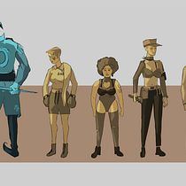 My project for course: Introduction to Design of Characters for Animation and Video Games. Un projet de Illustration traditionnelle, Animation, Conception de personnages, Jeux vidéo , et Conception de jeux vidéo de Manjinder Singh - 16.10.2023