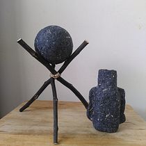 My project for course: Paper pulp objects. Un proyecto de Artesanía, Diseño de producto, Papercraft, Decoración de interiores, Upc, cling, Cerámica y DIY de metavdk - 16.10.2023