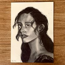 Meu projeto do curso: Caderno de retratos: explore o rosto humano. Sketching, Drawing, Portrait Drawing, Artistic Drawing, and Sketchbook project by paularodrigues2003 - 10.16.2023