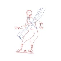 Meu projeto do curso: Concept art para design de personagens e worldbuilding Ein Projekt aus dem Bereich Traditionelle Illustration, Design von Figuren, Digitale Illustration, Concept Art, Digitale Zeichnung und Digitale Malerei von Laerte Rocha - 17.10.2023