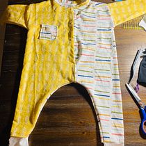 Mi proyecto del curso: Ropa infantil: técnicas de creación de patrones. Projekt z dziedziny Pattern design, Projektowanie mod,  Sz, cie, Wzornictwo i krawiectwo użytkownika botanas.rauna - 17.10.2023