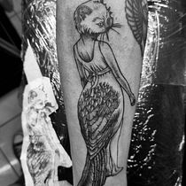 Mi proyecto del curso: Técnicas de tatuaje blackwork con línea fina. Tattoo Design project by Veronica Molinares Borda - 10.05.2023
