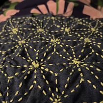 Mi proyecto del curso: Introducción al bordado japonés sashiko. Un projet de Broderie, Art textile, DIY, Upc, cling , et Design textile de Aguadementa - 17.10.2023