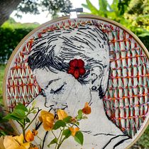 Mi proyecto del curso: Creación de retratos bordados. Un projet de Broderie , et Design textile de María Fernanda Cañón - 16.10.2023