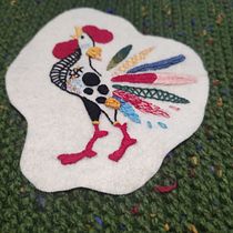 Mi proyecto del curso: Técnicas de bordado: ilustrando con hilo y aguja. Un projet de Broderie , et Design textile de Pahola Ramos - 17.10.2023