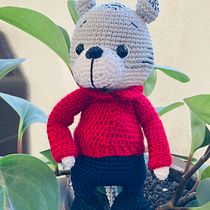 Mi proyecto del curso: Diseño de amigurumis: crea personajes de crochet. Arts, Crafts, Fiber Arts, Art To, s, Creating with Kids, Crochet, and Amigurumi project by Esther Ramírez - 10.15.2023