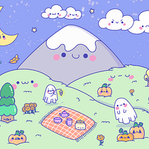 Mi proyecto del curso: Diseño de mundos kawaii: crea ilustraciones alegres. Character Design, Digital Illustration, and Manga project by Esme Gc - 10.18.2023