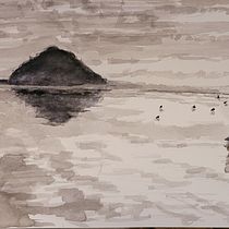 My project for course: Expressive Watercolor Painting: Create Compelling Illustrations. Projekt z dziedziny  Sztuki piękne,  Malarstwo i Malowanie akwarelą użytkownika dlf9395 - 18.10.2023