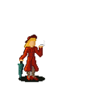 Mi proyecto del curso: Introducción al diseño de personajes en pixel art. Character Design, Video Games, Pixel Art, and Game Design project by Julian Mateo Villamil Peña - 10.19.2023