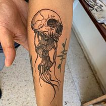 Mi proyecto del curso: Técnicas de tatuaje blackwork con línea fina. Tattoo Design project by Mario Osornio Lara - 10.17.2022