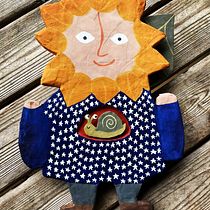 My project for course: Paper Mache for Beginners: Sculpt a Colorful Character. Traditional illustration, Character Design, To, Design, Art To, s, and Creating with Kids project by Mandy E - 10.08.2023