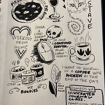 My project for course: Illustrated Life Journal: A Daily Mindful Practice. Fine Arts, Sketching, Creativit, Drawing, and Sketchbook project by camille_dsm - 10.19.2023