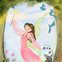 Mi proyecto del curso: Ilustración infantil con Procreate: crea escenas mágicas. Ilustração digital, Ilustração infantil, Pintura digital, e Álbum ilustrado projeto de Nuria Reyes - 21.10.2023