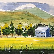 Meu projeto do curso: Caderno de viagem em aquarela. Traditional illustration, Watercolor Painting, Architectural Illustration, and Sketchbook project by thaisbrm - 10.22.2023
