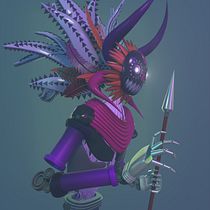 Mi proyecto del curso: Modelado de personajes en Maya (Mambacore). Un proyecto de 3D y Modelado 3D de Marco Leal - 22.10.2023