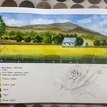Mi proyecto del curso: Cuaderno de viaje en acuarela. Traditional illustration, Watercolor Painting, Architectural Illustration, and Sketchbook project by monica_pastor_urchaga - 10.22.2023