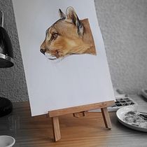 Mi proyecto del curso: Retratos expresivos de animales en acuarela. Pintura em aquarela, Desenho realista, Ilustração naturalista e Ilustração tradicional projeto de Marina Gonzalez - 21.10.2023