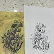 My project for course: Introduction to Etching Tattoos. Un proyecto de Diseño de tatuajes de Ettore Semeghini - 22.10.2023
