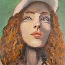 My project for course: Contemporary Oil Portraiture Ein Projekt aus dem Bereich Traditionelle Illustration, Bildende Künste, Malerei und Ölmalerei von cjsbaek - 16.10.2023