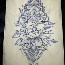 Mi proyecto del curso: Tatuaje para principiantes. Un progetto di Design di tatuaggi di caren9404 - 22.10.2023
