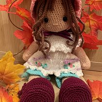 Mein Abschlussprojekt für den Kurs: Fabrication de poupées amigurumis romantiques. Un proyecto de Artesanía, Diseño de juguetes, Tejido, Crochet, Amigurumi y Diseño textil de kbc7psq2tx - 23.10.2023