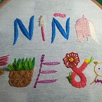 My project for course: Introduction to Raised Embroidery. Projekt z dziedziny  Haft, Wzornictwo tekst i liów użytkownika Duy Nguy Nhu - 23.10.2023