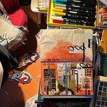 Il mio progetto del corso: Quaderno artistico per viaggi immaginari. Sketchbook, Drawing, Fine Arts, and Creativit project by Paola Mari - 10.23.2023