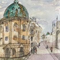 My project for course: Architectural Sketching with Watercolor and Ink. Sketching, Drawing, Watercolor Painting, Architectural Illustration, Sketchbook & Ink Illustration project by qwq27n9xxq - 10.23.2023