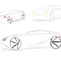 My project for course: Car Design sketching first 3 Sides design . Design, Design industrial, Design de produtos, e Esboçado projeto de djalil.djaloudi - 23.10.2023